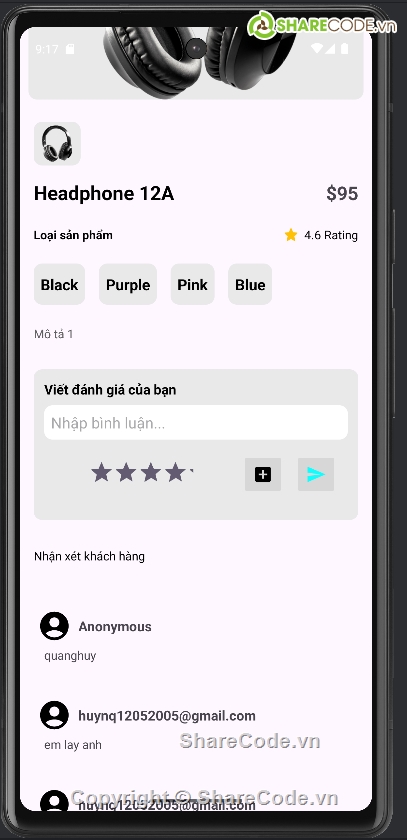 đồ án bán hàng,Đồ án,ứng dụng android